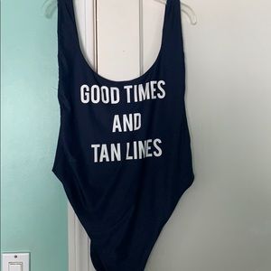 Aerie one piece swimsuit